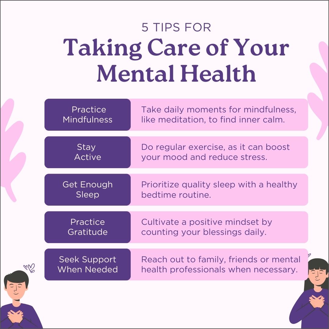 Tips to boost your mental health